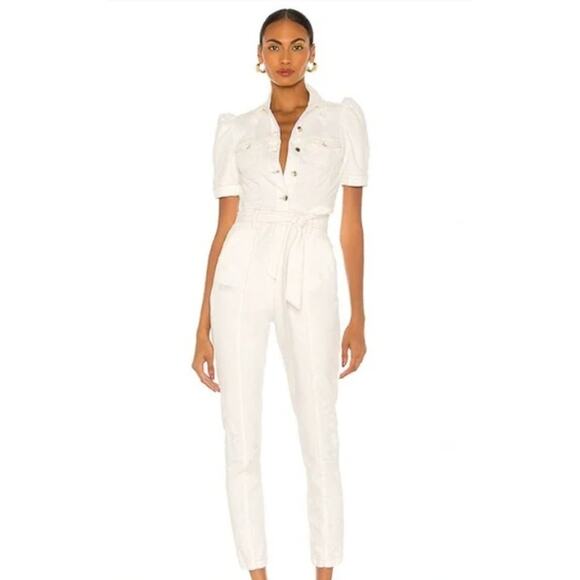 Retrofete Women´s Denim Tori Jumpsuit Belted...